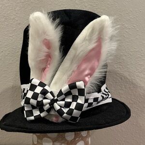 Adult White Rabbit Costume Hat